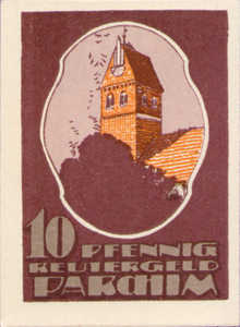 Germany, 10 Pfennig, 1045.1