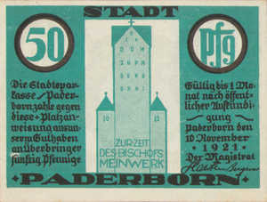 Germany, 50 Pfennig, 1043.1