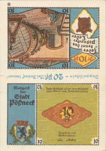 Germany, 20 Pfennig, 1066.6
