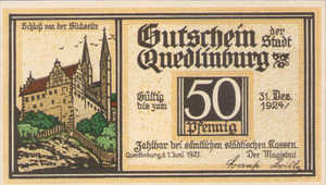 Germany, 50 Pfennig, 1087.1c