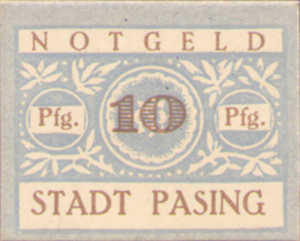 Germany, 10 Pfennig, P6.5d