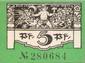 Germany, 5 Pfennig, P26.6a