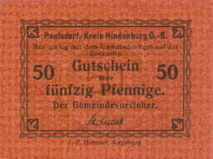 Germany, 50 Pfennig, P9.4b