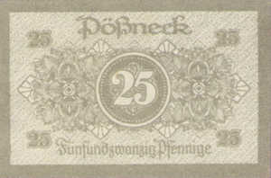 Germany, 25 Pfennig, P30.3a