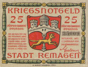 Germany, 25 Pfennig, R24.1a