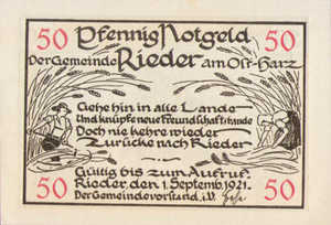 Germany, 50 Pfennig, 1122.1a