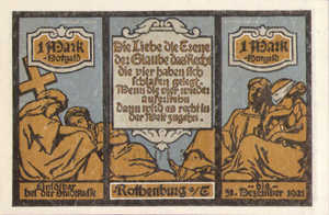 Germany, 1 Mark, 1142.5