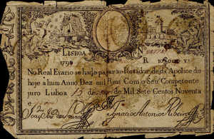 Portugal, 10,000 Real, P5
