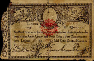 Portugal, 5,000 Real, P24