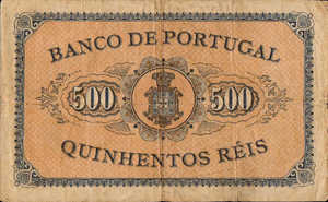 Portugal, 500 Real, P65