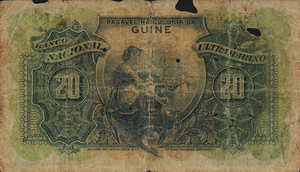 Portuguese Guinea, 20 Escudo, P22