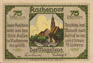 Germany, 75 Pfennig, 1099.1