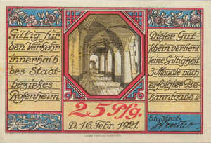 Germany, 25 Pfennig, 1134.2