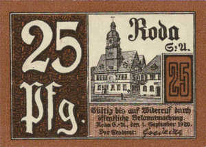 Germany, 25 Pfennig, R32.6b