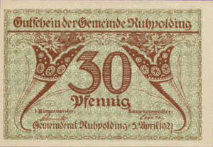 Germany, 30 Pfennig, 1154.1