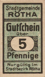 Germany, 5 Pfennig, R35.2a