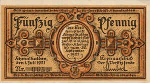 Germany, 50 Pfennig, 1184.2