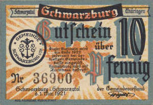 Germany, 10 Pfennig, 1208.1x, S57.1ax