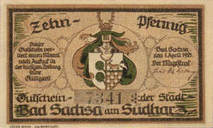 Germany, 10 Pfennig, 1157.2