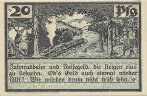 Germany, 20 Pfennig, 1187.1