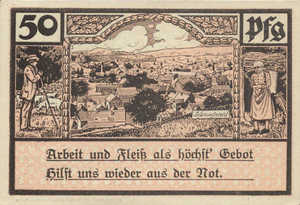 Germany, 50 Pfennig, 1187.3