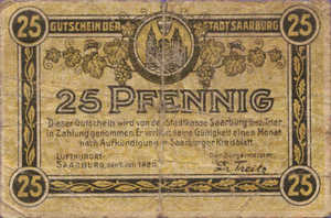 Germany, 25 Pfennig, S4.1b