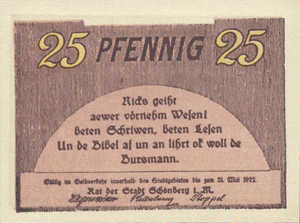 Germany, 25 Pfennig, 1195.2