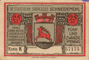 Germany, 25 Pfennig, 1191.2b