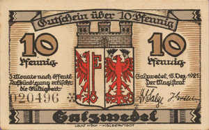 Germany, 10 Pfennig, 1162.2a