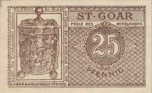 Germany, 25 Pfennig, S12.1b