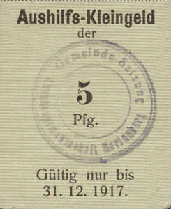 Germany, 5 Pfennig, S16.2a