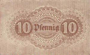 Germany, 10 Pfennig, S40.3b