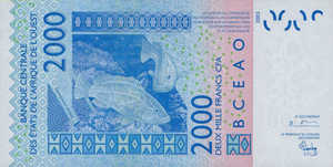 West African States, 2,000 Franc, P916Sb