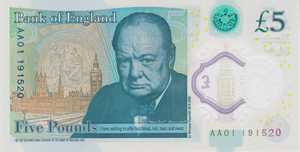 Great Britain, 5 Pound, 