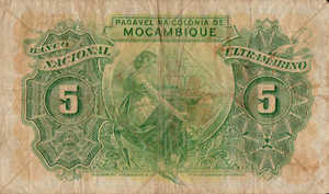 Mozambique, 5 Escudo, P94 Sign.3