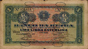 Mozambique, 1 Libra, R6b