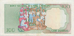São Tomé and Príncipe (Saint Thomas and Prince), 100 Dobra, P53a