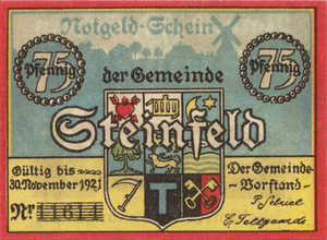 Germany, 75 Pfennig, 1262.5a