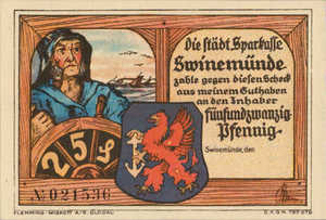 Germany, 25 Pfennig, 1306.1b