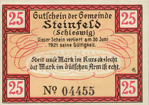 Germany, 25 Pfennig, 1262.4