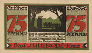 Germany, 75 Pfennig, 1292.3