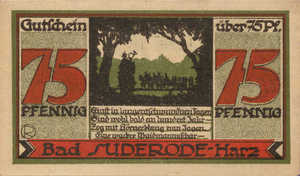 Germany, 75 Pfennig, 1292.3
