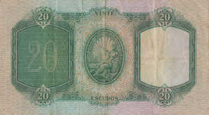 Portugal, 20 Escudo, P153a Sign.5