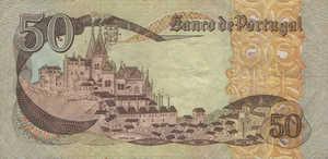 Portugal, 50 Escudo, P174b Sign.4