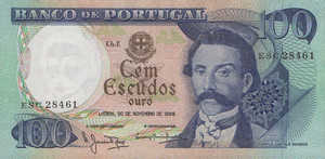 Portugal, 100 Escudo, P169a Sign.3