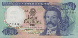 Portugal, 100 Escudo, P169b Sign.2