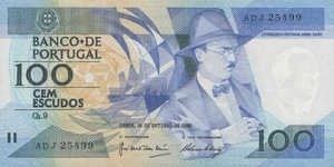 Portugal, 100 Escudo, P179a Sign.2