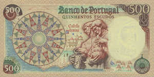 Portugal, 500 Escudo, P170a Sign.4