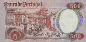 Portugal, 500 Escudo, P177a Sign.4