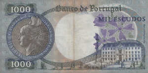 Portugal, 1,000 Escudo, P172a Sign.4